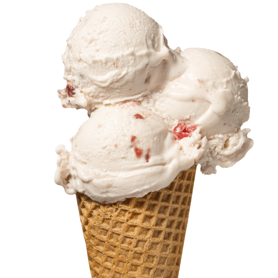 Śmietanka z malinami