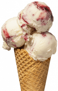 Mascarpone z owocem leśnym