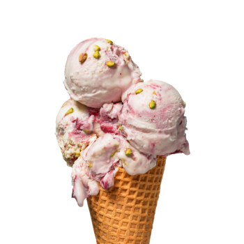 White Dubaj pistachio & berries