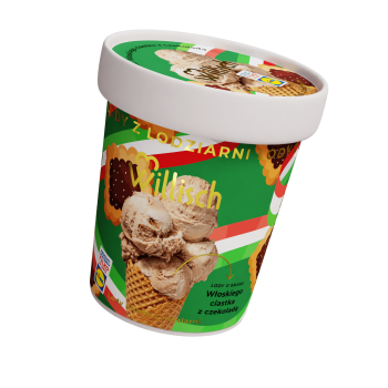 Włoskie ciastko z czekoladą