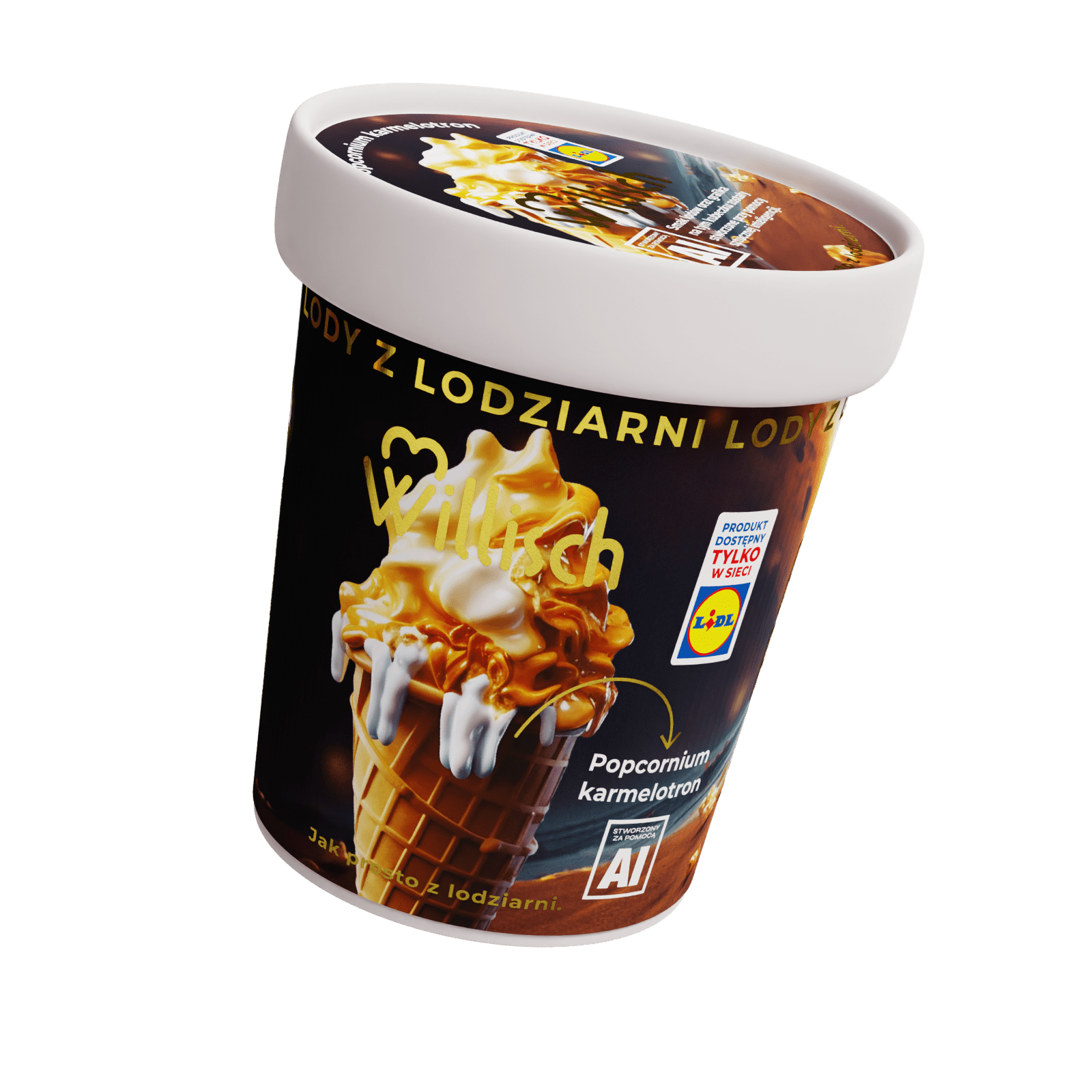 Popcorn z karmelem