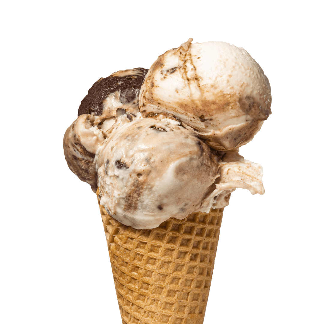 Wanilia z kremem kakaowym i kruszonką