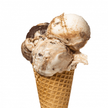 Wanilia z kremem kakaowym i kruszonką