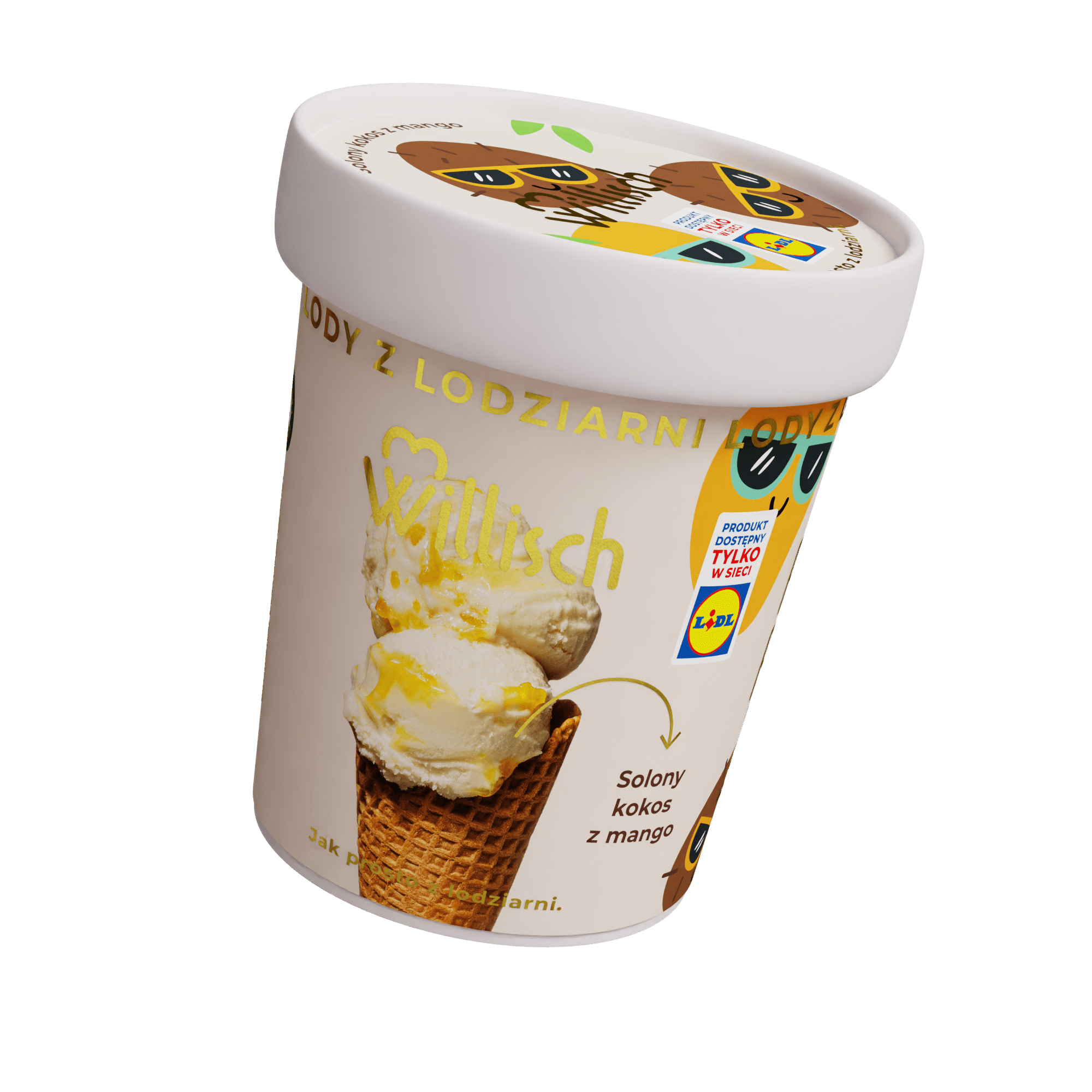 Solony kokos z mango