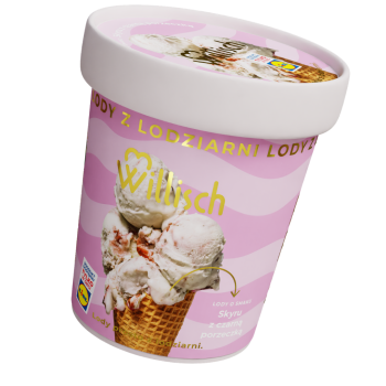 Skyr z czarną porzeczką